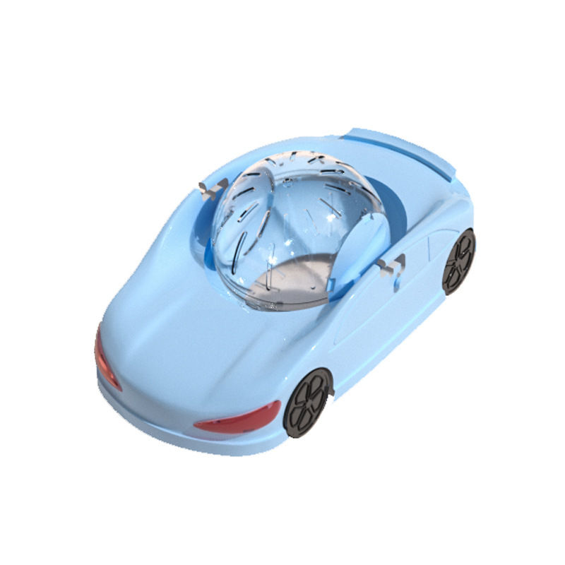 Syrian Hamster Running Ball Wheel Set 12cm Diameter Anti-Tip Exercise Roller for Adult Pets