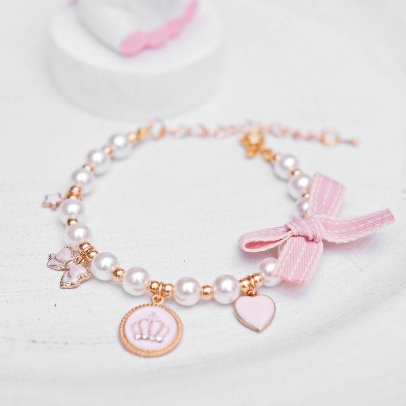 Soft Pearl Pet Collar for Cats & Small Dogs - Adjustable Sizes XS to L