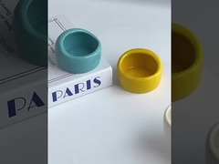 Απλό στυλ μικρό κατοικίδιο ζώο ζωντανό μπολ τροφίμων, κεραμικό μπολ νερού, μπολ τροφίμων χάμστερ, anti-splash κουτί τροφίμων